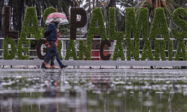 Las Palmas de Gran Canarias podrían acumular 100 litros de agua por metro cuadrado en 12 horas