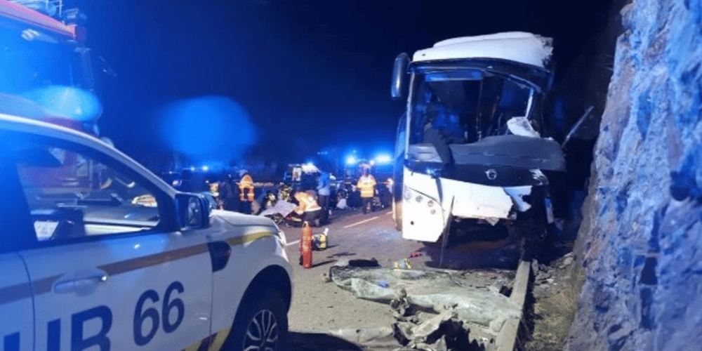 Accidente de un autobús español deja 2 muertos y 8 heridos en el sur de Francia