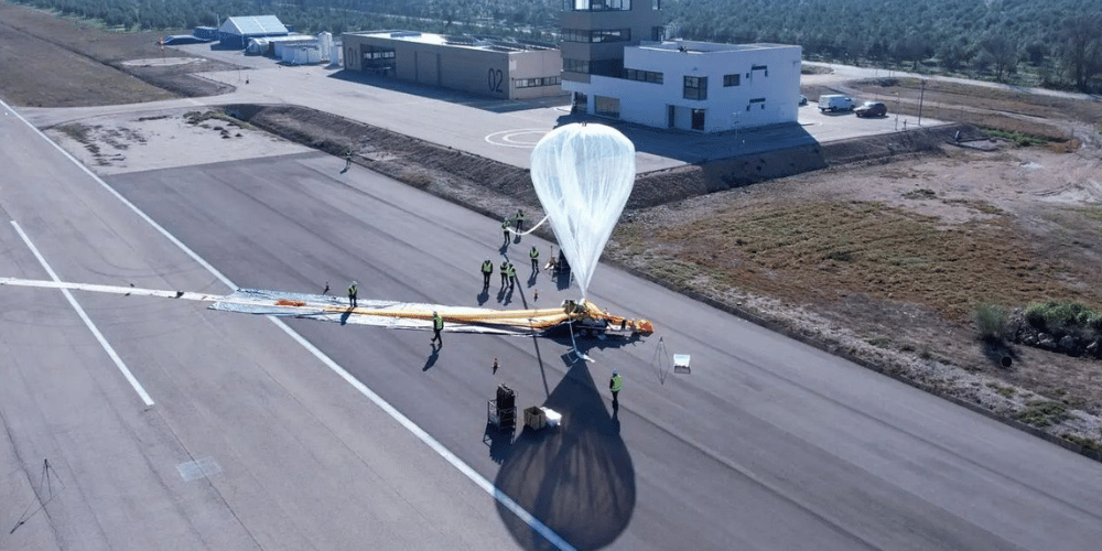 Lanzamiento de globo estratosférico en La Gomera consolida a la isla como plataforma aeroespacial
